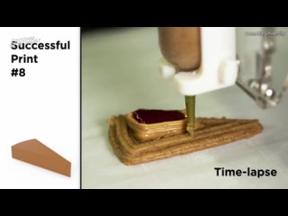 Чизкейк на 3D-принтере за 30 минут