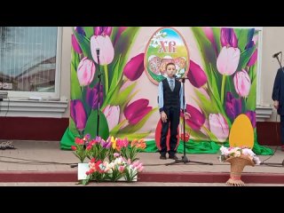 Пасхальное яичко Крук Артем, участие в Православном Фестивале Великодны Благовест