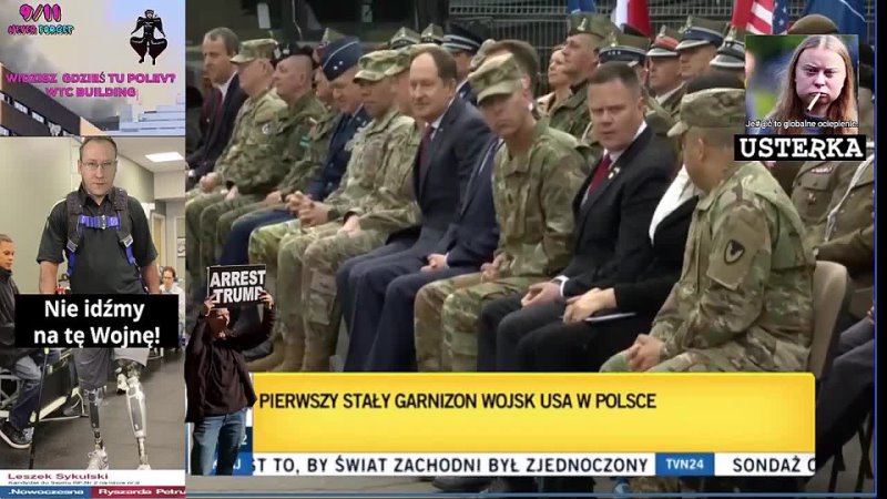 OTWARCIE US ARMY CAMP KOSCIU$ZKO POZNAN MIASTO 