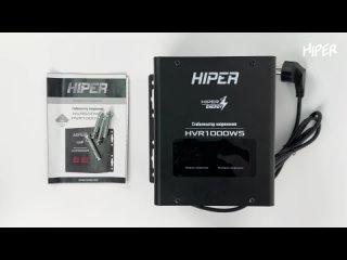 Обзор сервоприводного стабилизатора HIPER HVR1000WS