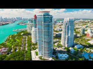 Miami 12K HDR 120fps Dolby Vision   Drone View in Cinematic Video