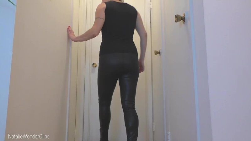 Leather pants wetting