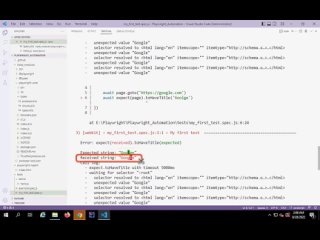 Playwright Beginner Tutorial 4 | How to write 1st Test