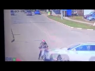 ДТП. Сбили мужчину на скутере в Алексеевке.mp4