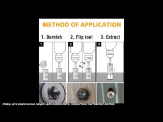 Набор для извлечения сверло для извлечения, скоростной экстрактор болтов