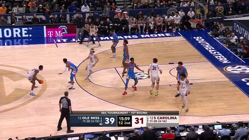 NCAAM 20230308 Ole Miss vs. South Carolina ( First Round) (