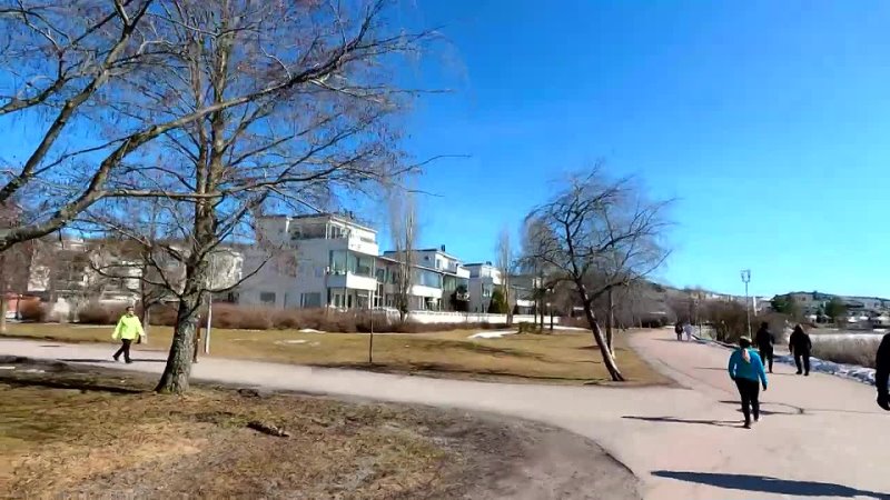 Walk around Lahti Harbour, April 2023, Finland 4