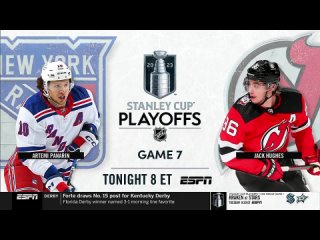 NHL Плей-офф Нью-Джерси Девилс (New Jersey Devils) - Нью-Йорк Рейнджерс (New York Rangers) Игра 7 02.05.2023