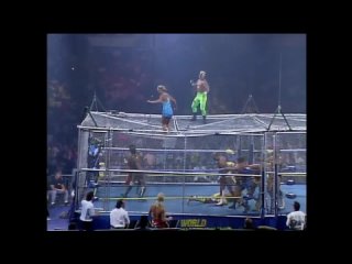Sting Ricky Steamboat Dustin Rhodes Nikita Koloff Windham vs Steve Austin Rick Rude Arn Anderson Zbyszko Eaton - WrestleWar 1992
