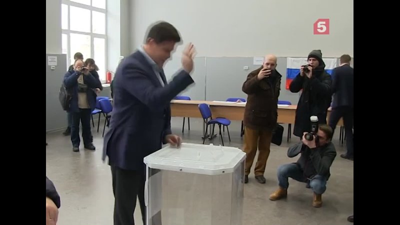 Денис Мацуев проголосовал на выборах в