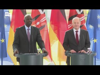 LIVE: Pressekonferenz von Olaf Scholz und Kenias Präsident William Ruto