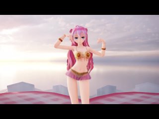 【MMD】KARA - CUPID [Golden Bikini Luka]