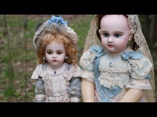 My Bru Jne and rare early antique French doll Jumeau Brevete 💎