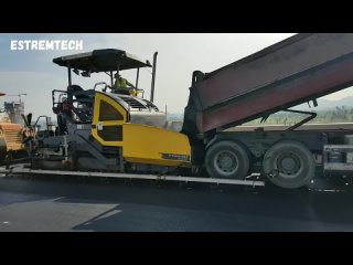 GERMANY VS CHINA ∥ Fastest Modern Road Construction Machines ∥Extreme Asphalt