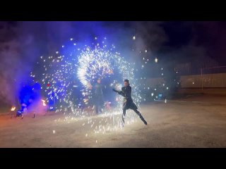 Огненное шоу Super mix от компании Шоу яркие огни
