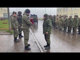 Показательное задержание военнослужащего