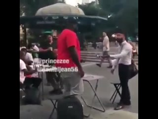 Justified or Too Far - Chess Hustler Body Slams dude for Accusing him of Cheating to get a refund in their Chess Game for