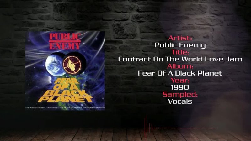 The Samples PUBLIC ENEMY FEAR OF A BLACK PLANET