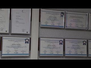 H.M. Alexander N. Paramonov. Professional certificates.