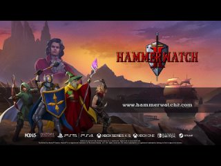 Анонсовый трейлер игры Hammerwatch II!