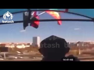 Уфимец украл башкирский флаг с Представительства главы Чеченской Республики