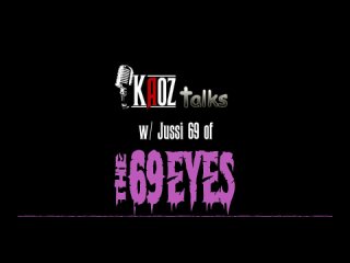 Jussi 69 (The 69 Eyes) - Interview by Kaoz Talks - . [].