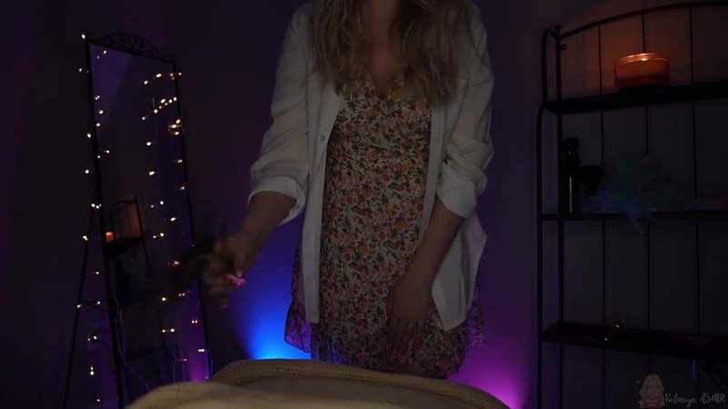 Valeriya ASMR ASMR Can you tingle while you tickle Tickling clinic for your