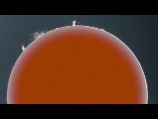 Апрельское Солнце. Хромосфера и солнечная активность