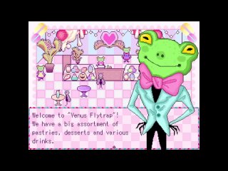 [ManlyBadassHero] Horror Game Where A Fly Visits A normal Cute Frog Cafe To Get Sweets - Cafe Venus Flytrap