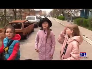 Американский журналист взял интервью у детей в Запорожской области.