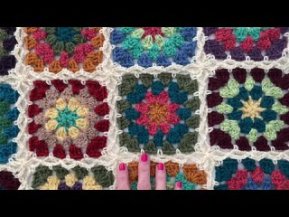 [Play Hooky with Me] The Flat Braid Join | Boho Granny Square Blanket Pt. 2