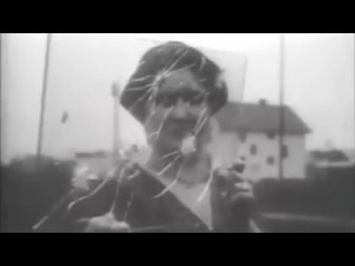 Тест пуленепробиваемого стекла. 1930 год