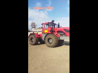 Трактор Кировец К-700А после капитального ремонта.