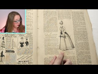 [Stephanie Canada] What did Victorian sewing patterns look like? || The oldest fashion magazines in my collection