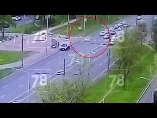 Девушка на Mitsubishi Lancer сбила на проспекте Маршала Жукова девятиклассника, который пересекал дорогу на велосипеде
