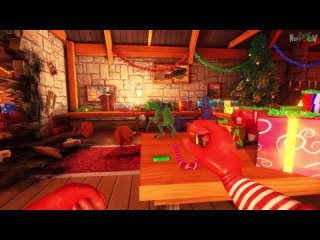 [The NeptooN] САНТА СВИХНУЛСЯ И ВСЕХ ПОУБИВАЛ! А УБИРАТЬ НАМ! 🎅 Viscera Cleanup Detail: Santa’s Rampage