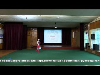 Русский танец «Я на печке молотила»