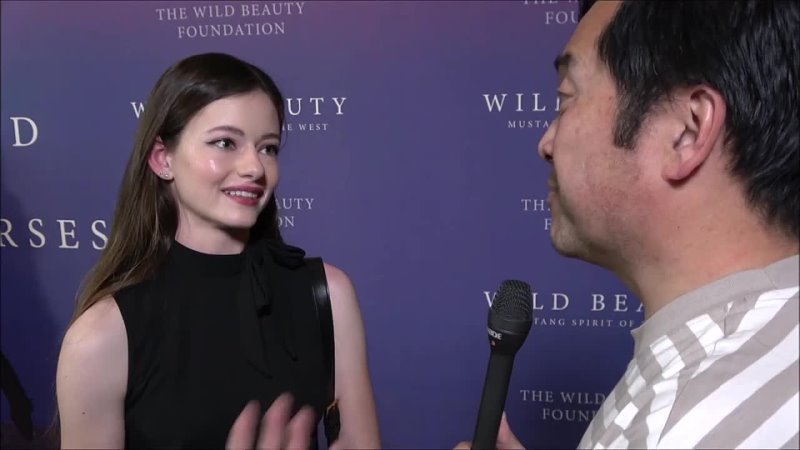 Mackenzie Foy Carpet Interview at Premiere of Wild Beauty