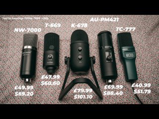 🎧ASMR🎧 BEST Bang for Buck USB Mic   Budget USB MIC Comparison  Test