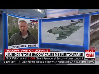 Сюжет CNN о передаче британцами укропам ракет ‘Storm Shadow’ с распиренному укро-наступу (10 мая 2023) :