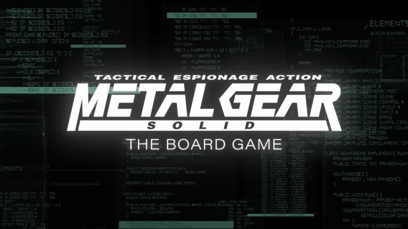 Metal Gear Solid The Board Game trailer