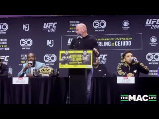 [TRUE GYM MMA] Безумная пресс-конференция UFC 288 / Сехудо и Стерлинг на грани перед боем