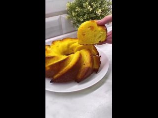 Лимонно-мандариновый кекс 🍋😋