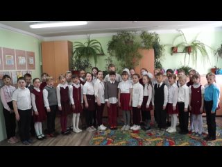 Школьный хор Детство МОУ Октябрьская НОШ Октябрьского района