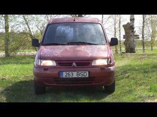 Запуск Citroen Berlingo 1997 после трехлетней стоянки + тест-драйв