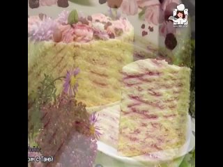 БЕСПОДОБНЫЙ Торт “НЕЖНЫЙ ПОЦЕЛУЙ“ 🌸 Домашний Торт СМЕТАННИК Рецепт БЕЗ Яиц