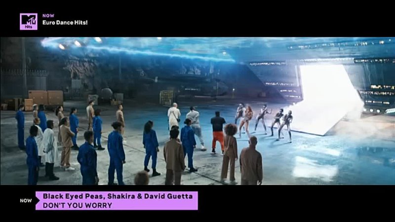 Black Eyed Peas, Shakira & David Guetta - Don't You Worry (MTV Hits) Euro Dance Hits!