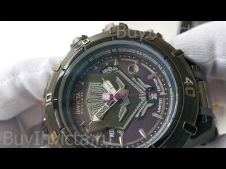 Invicta Reserve Subaqua Ocean Warrior Marvel Black Panther 40541 Мужские Часы Инвикта Резерв Марвел Чёрная Пантера