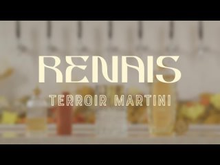 RENAIS - коктейль TERROIR MARTINI