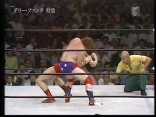 Terry Funk vs. Jumbo Tsuruta - NWA World Heavyweight Title Jumbo Tsuruta Test Series Two Out Of Three Falls Match ( )